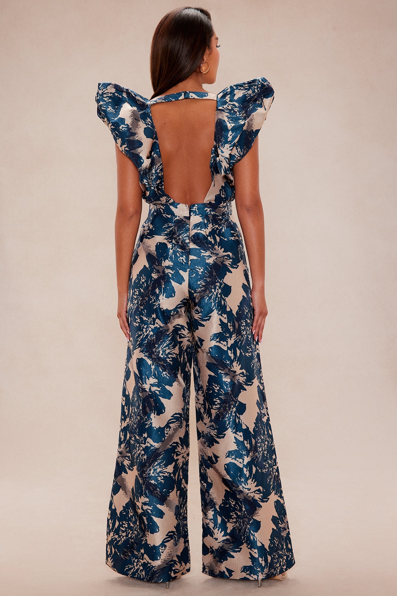 Karmina Jumpsuit - Navy/combo