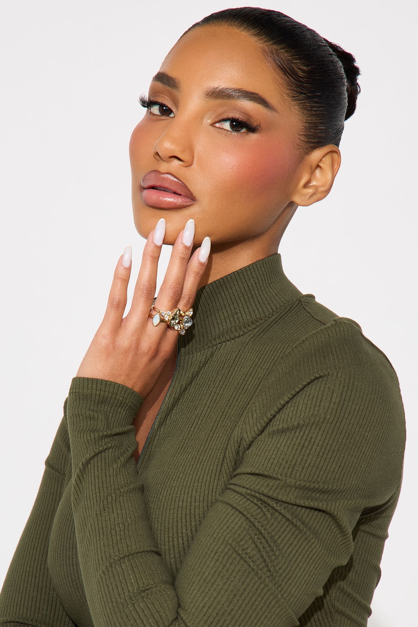 Luka 5 Piece Mutli Ring Set - Gold