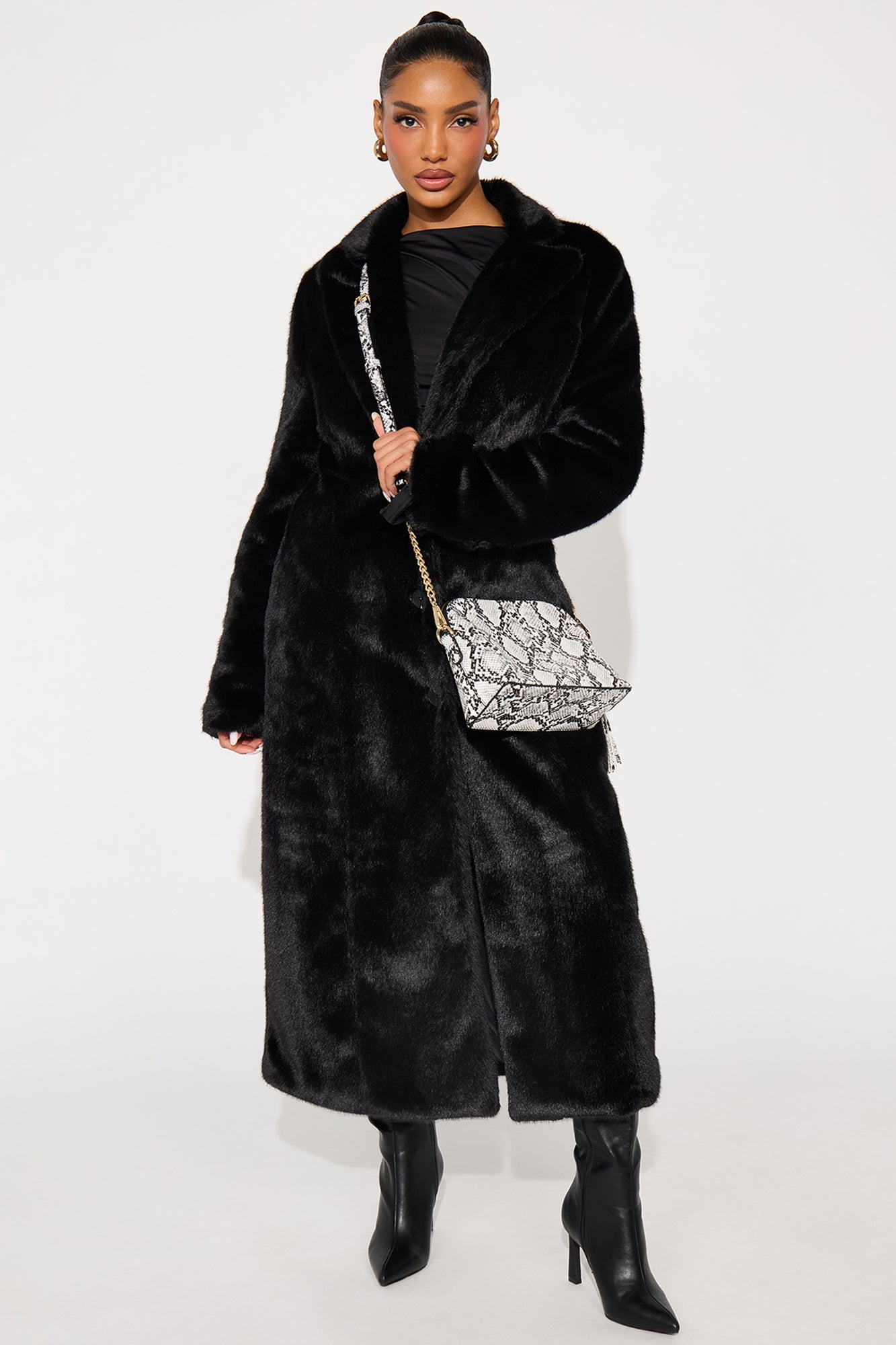 Missed Your Shot Handbag - Black/combo