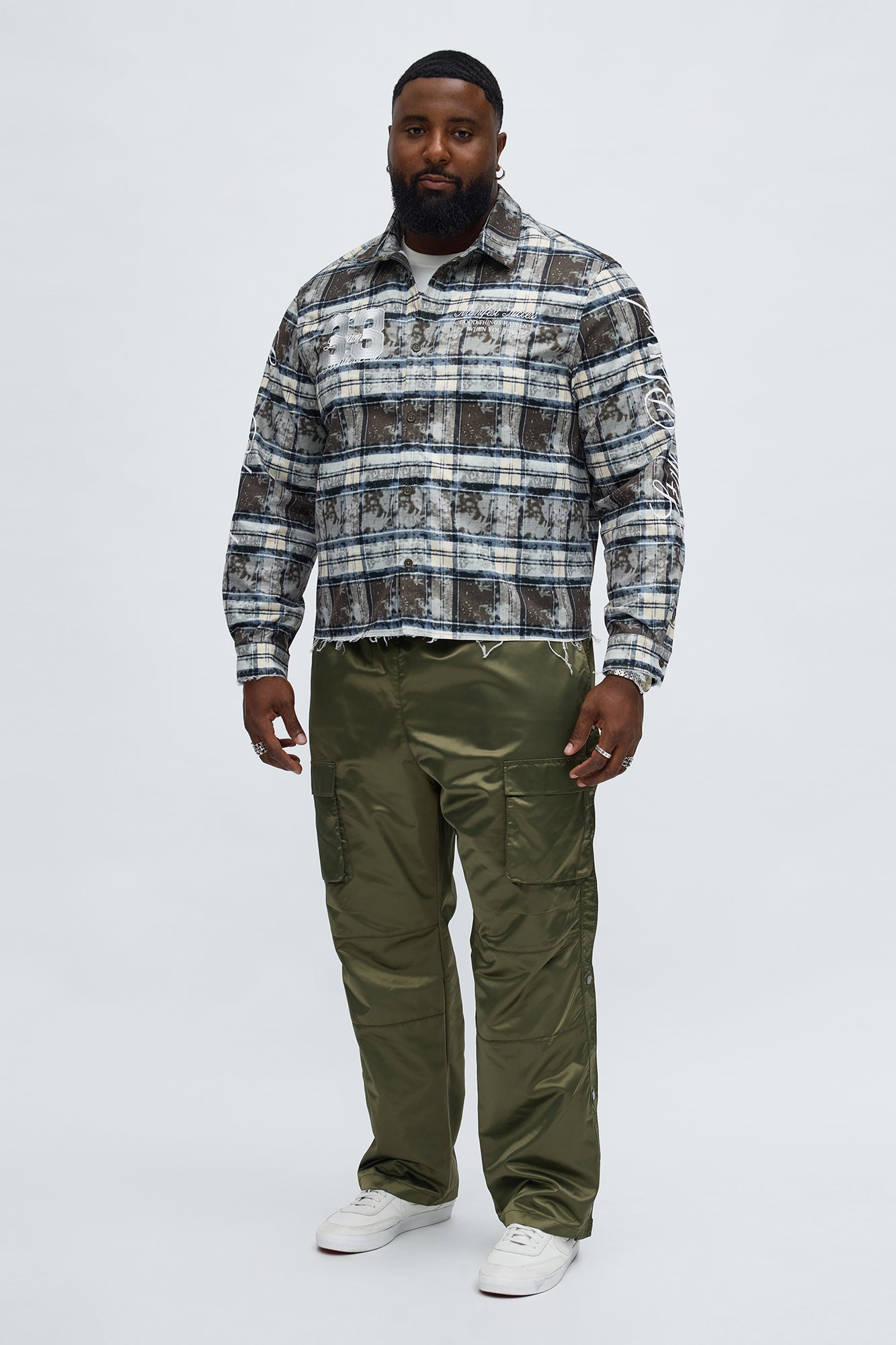 Straight Marvin Cargo Pant - Olive