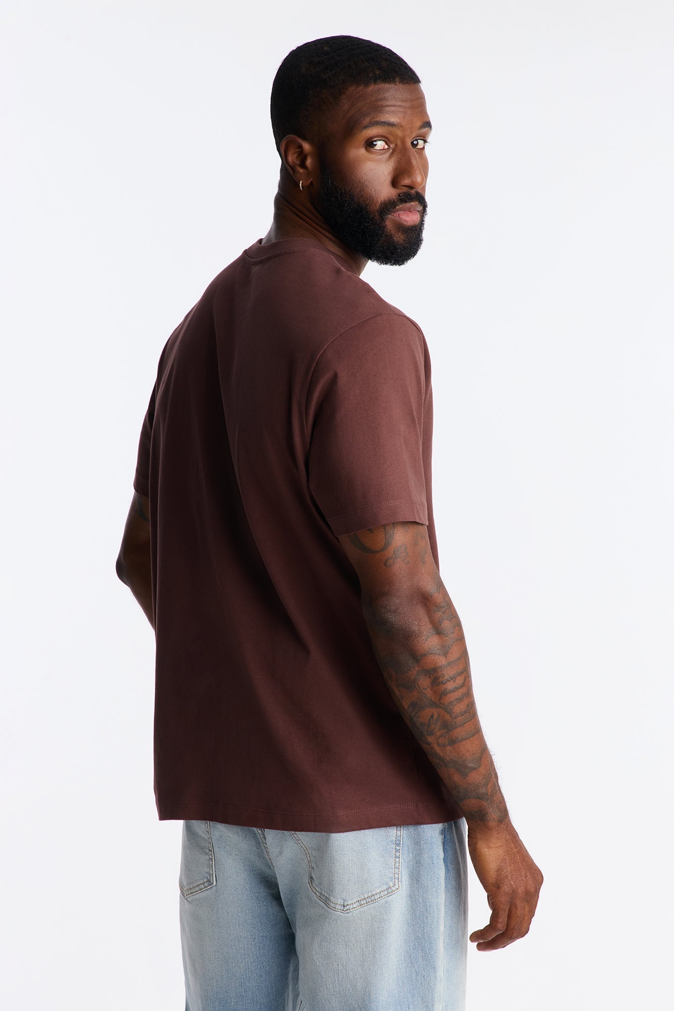 Classic Lightweight Tee - Brown