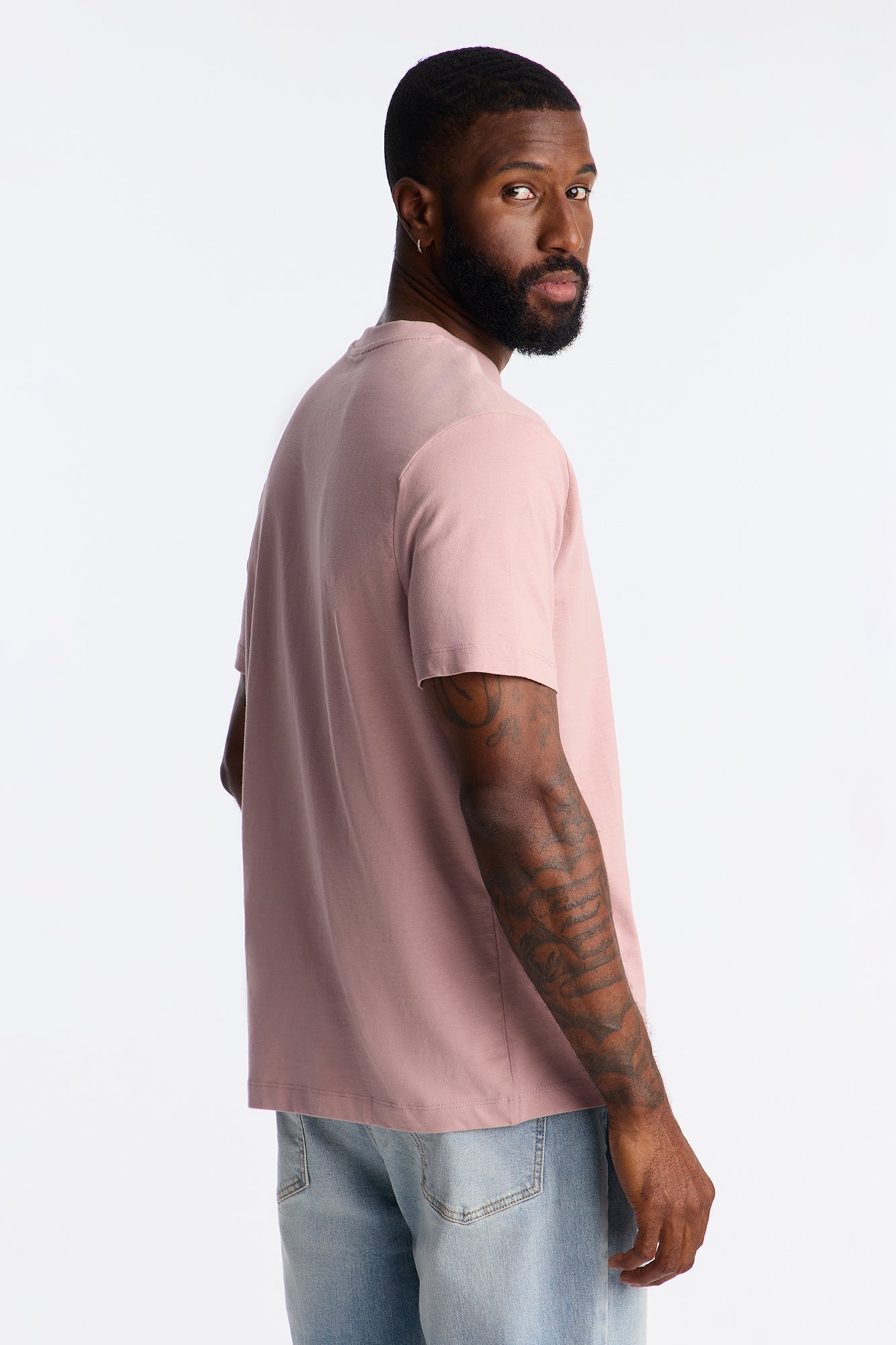 Classic Lightweight Tee - Mauve