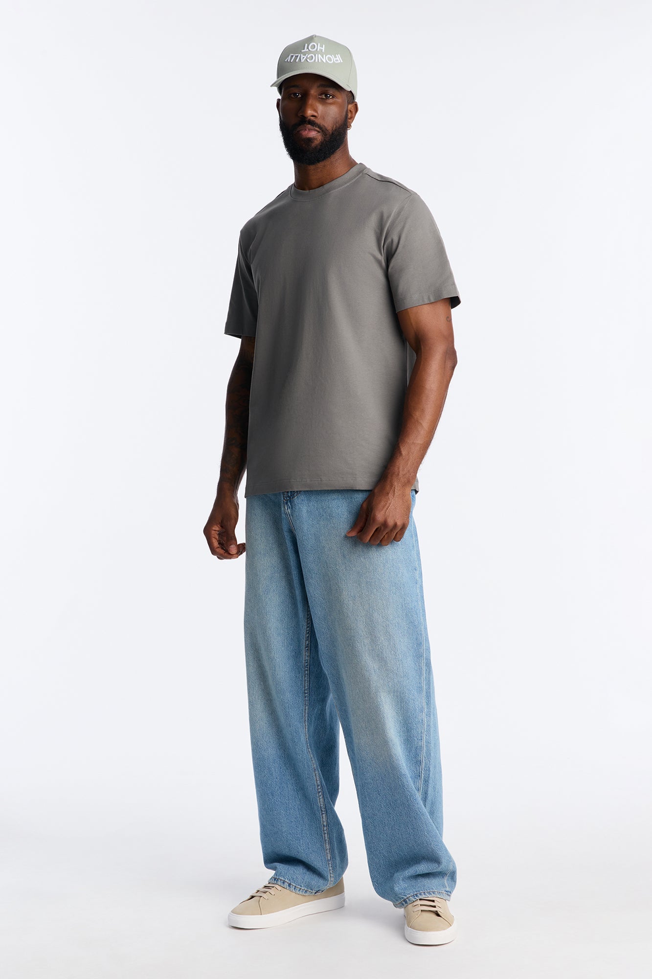 Classic Lightweight Tee - Charcoal