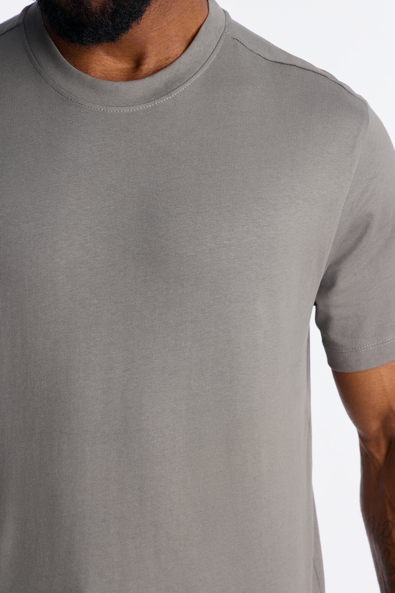 Classic Lightweight Tee - Charcoal