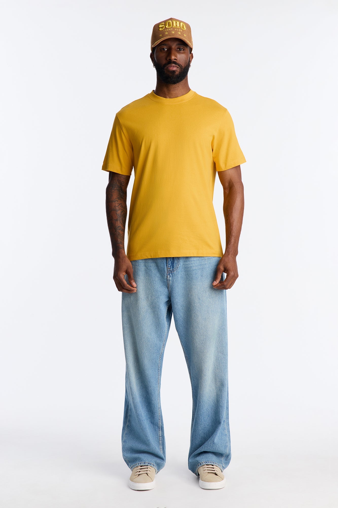 Classic Lightweight Tee - Mustard