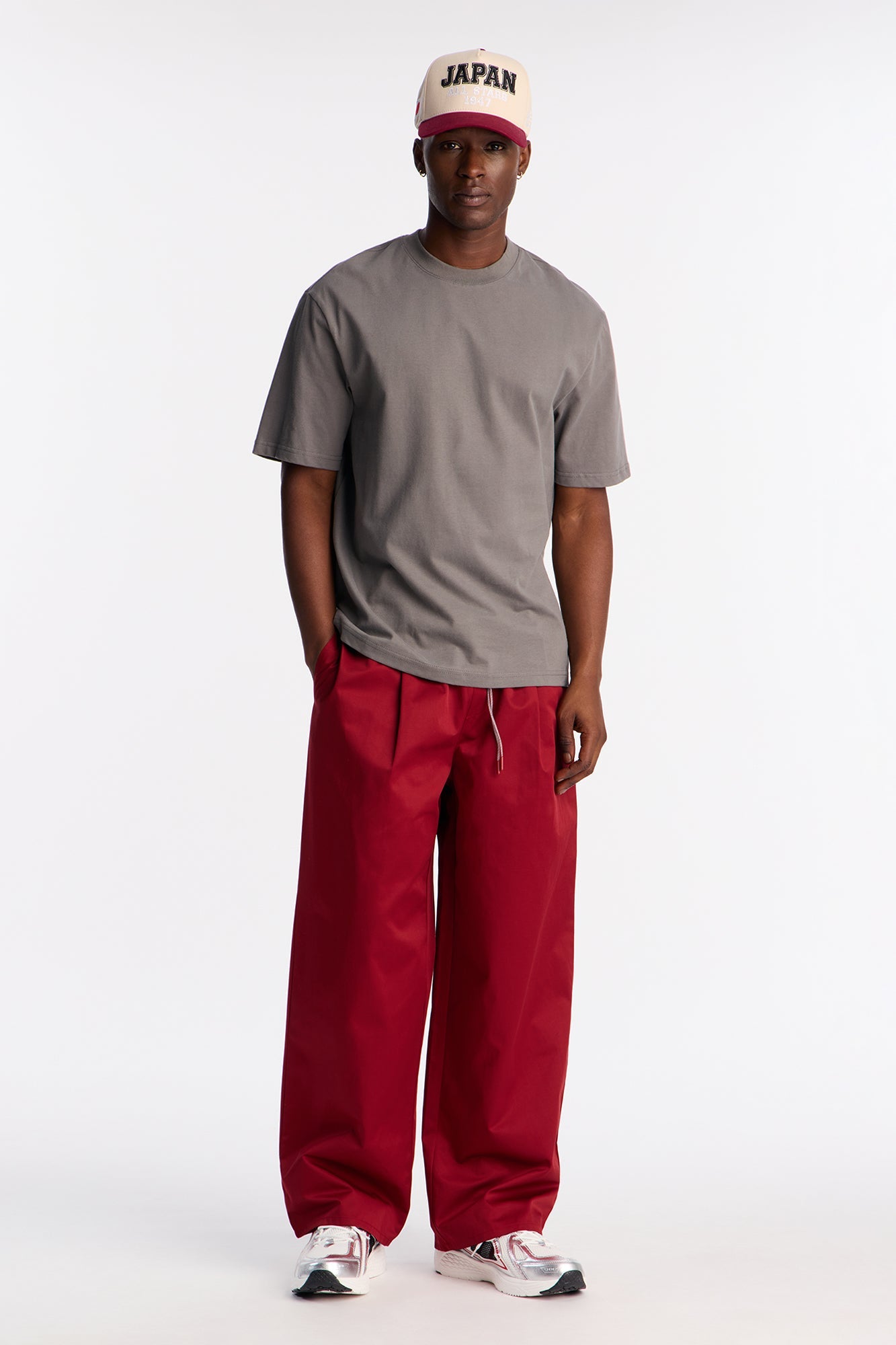 Relaxed Premium Midweight Tee - Dark Grey