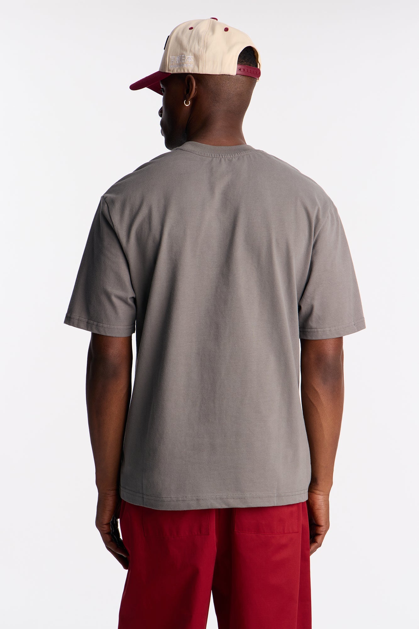 Relaxed Premium Midweight Tee - Dark Grey