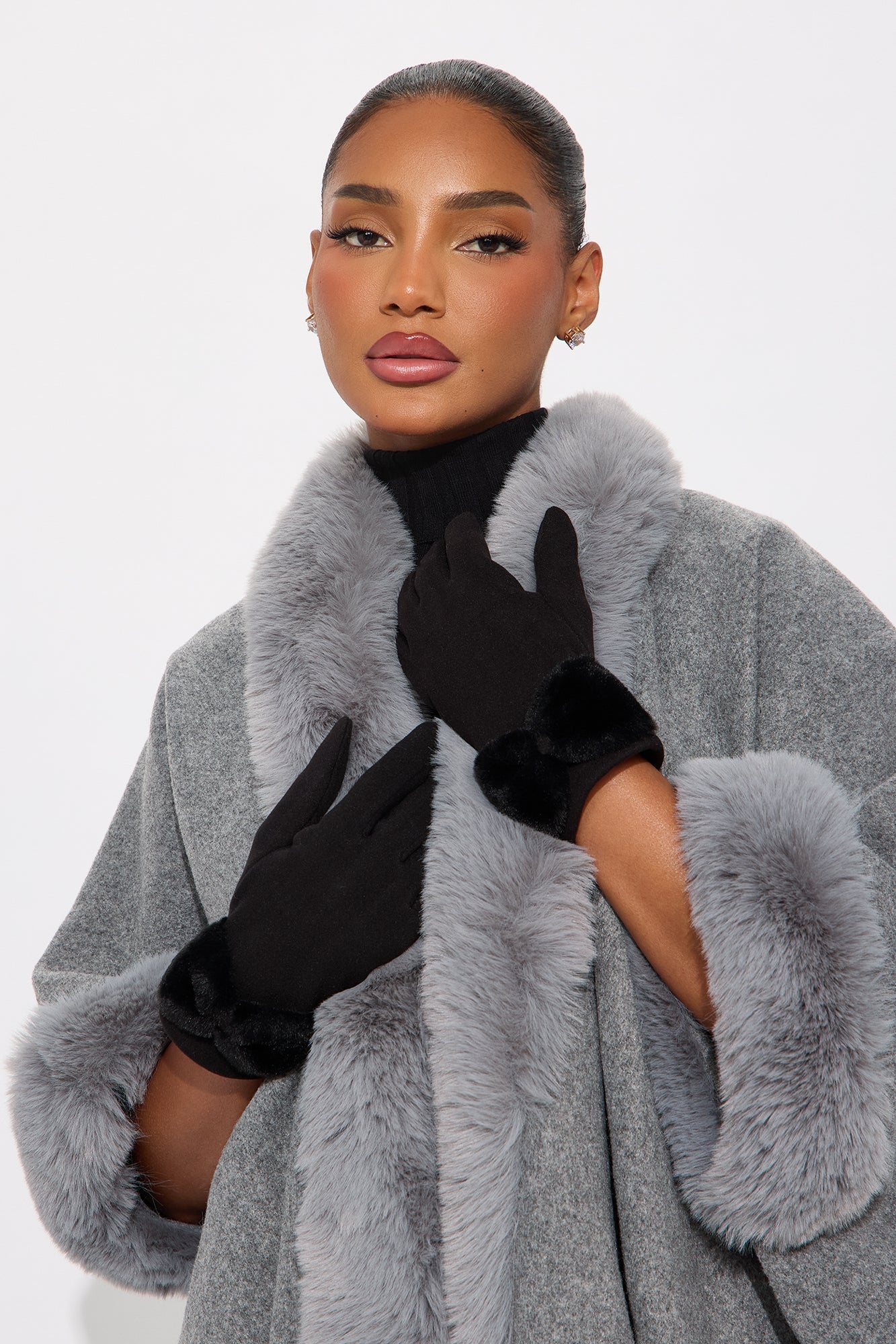 Keep Me Warm Gloves - Black