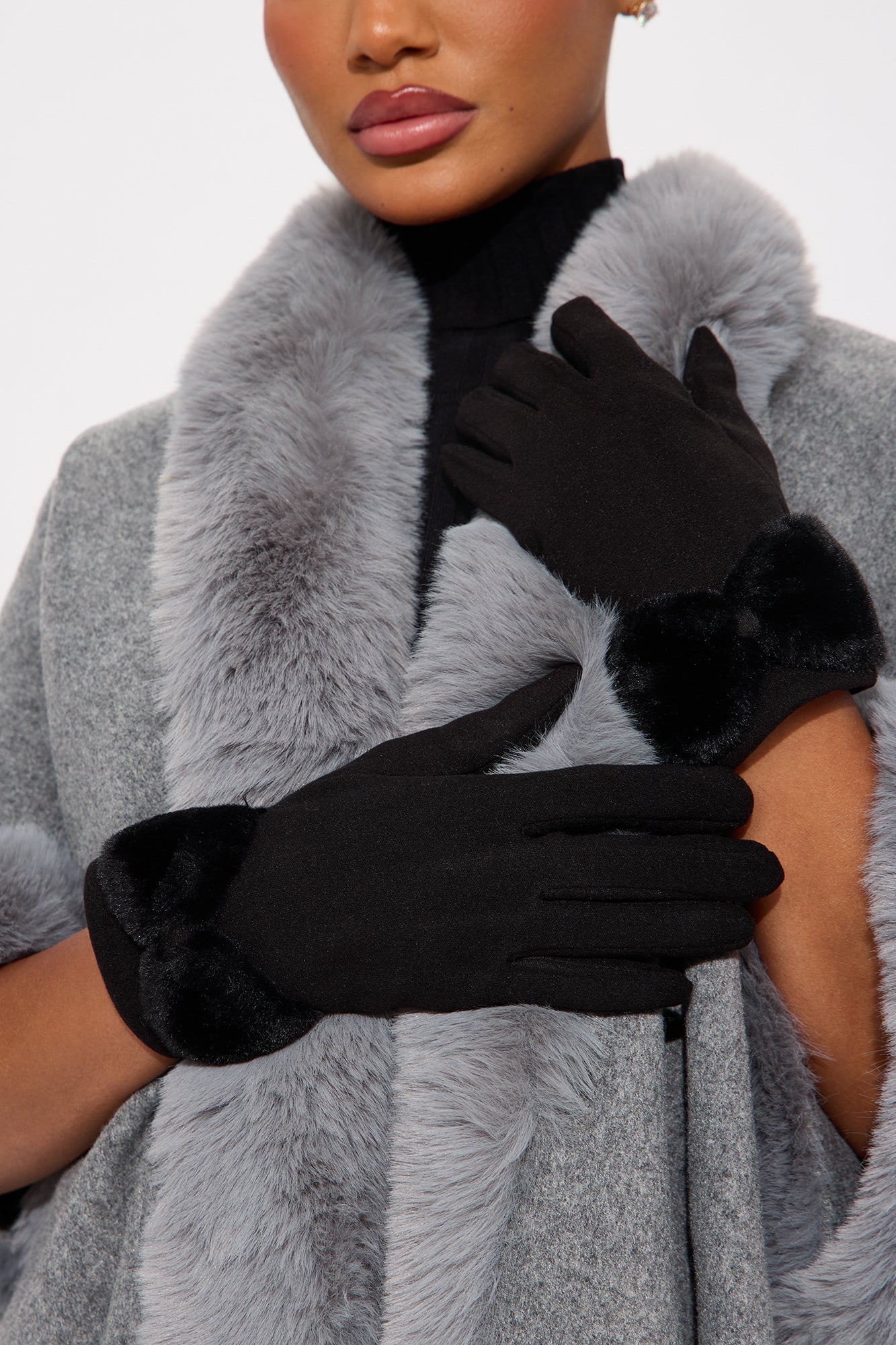 Keep Me Warm Gloves - Black