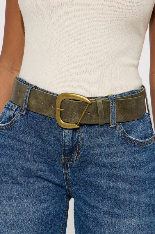 Sunlit Sand Belt - Olive