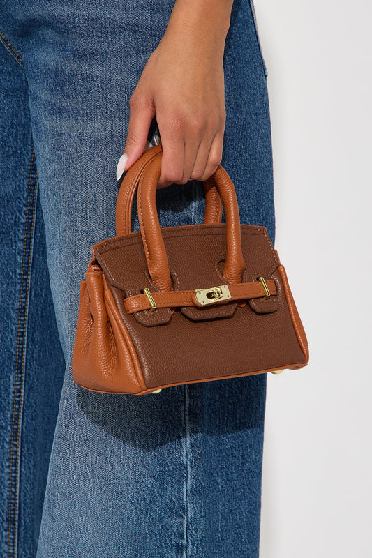 Daydream Colorblock Satchel Handbag - Brown/combo