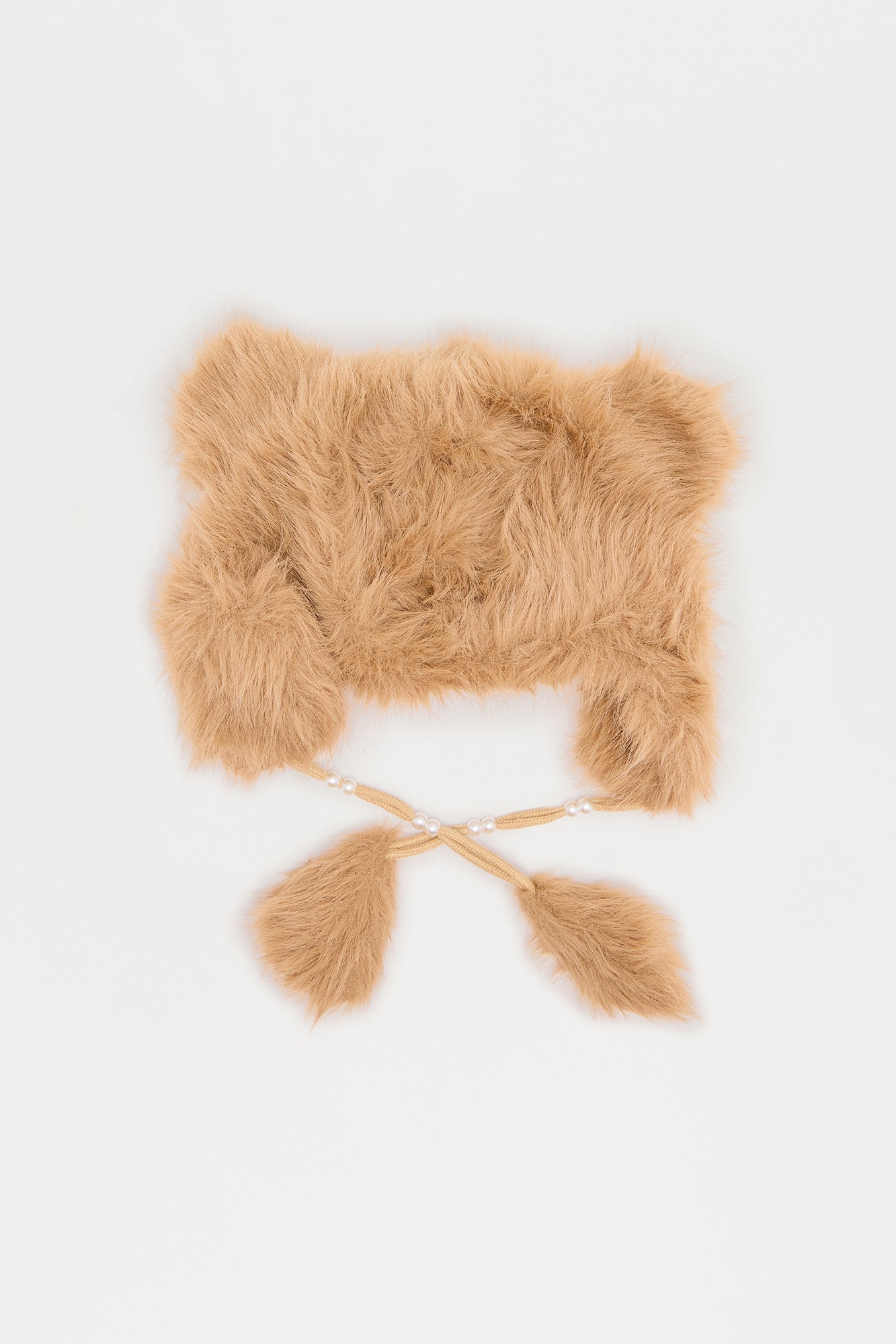 Beary Cold Outside Faux Fur Hat - Taupe