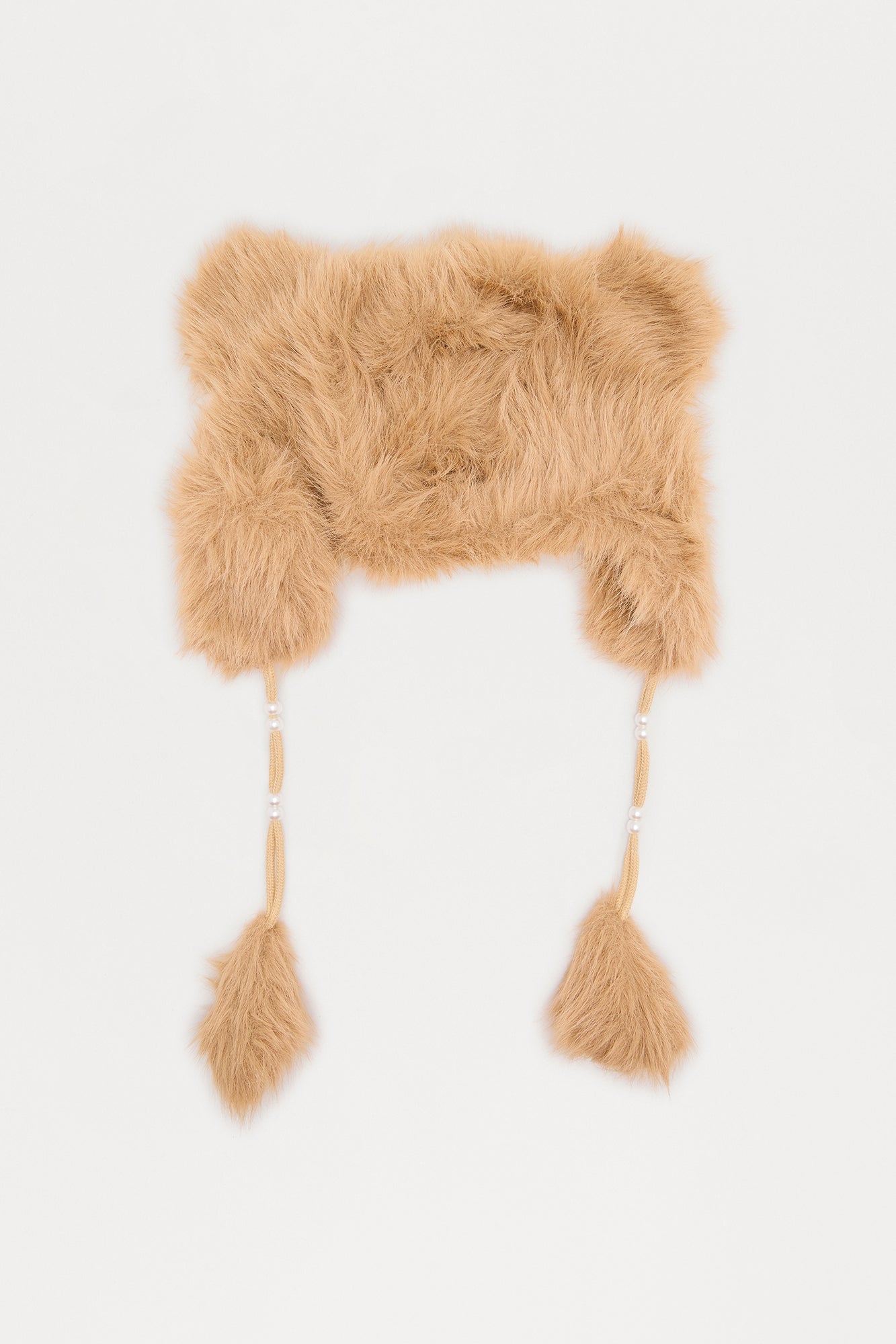 Beary Cold Outside Faux Fur Hat - Taupe