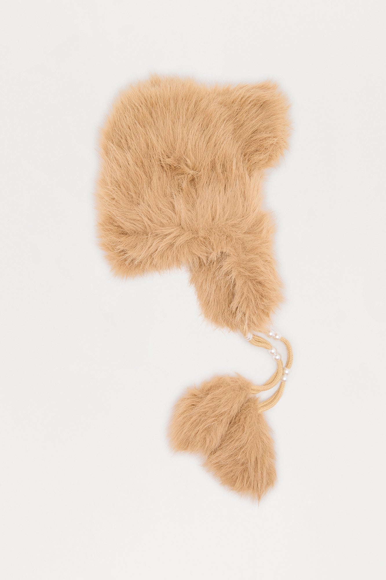 Beary Cold Outside Faux Fur Hat - Taupe