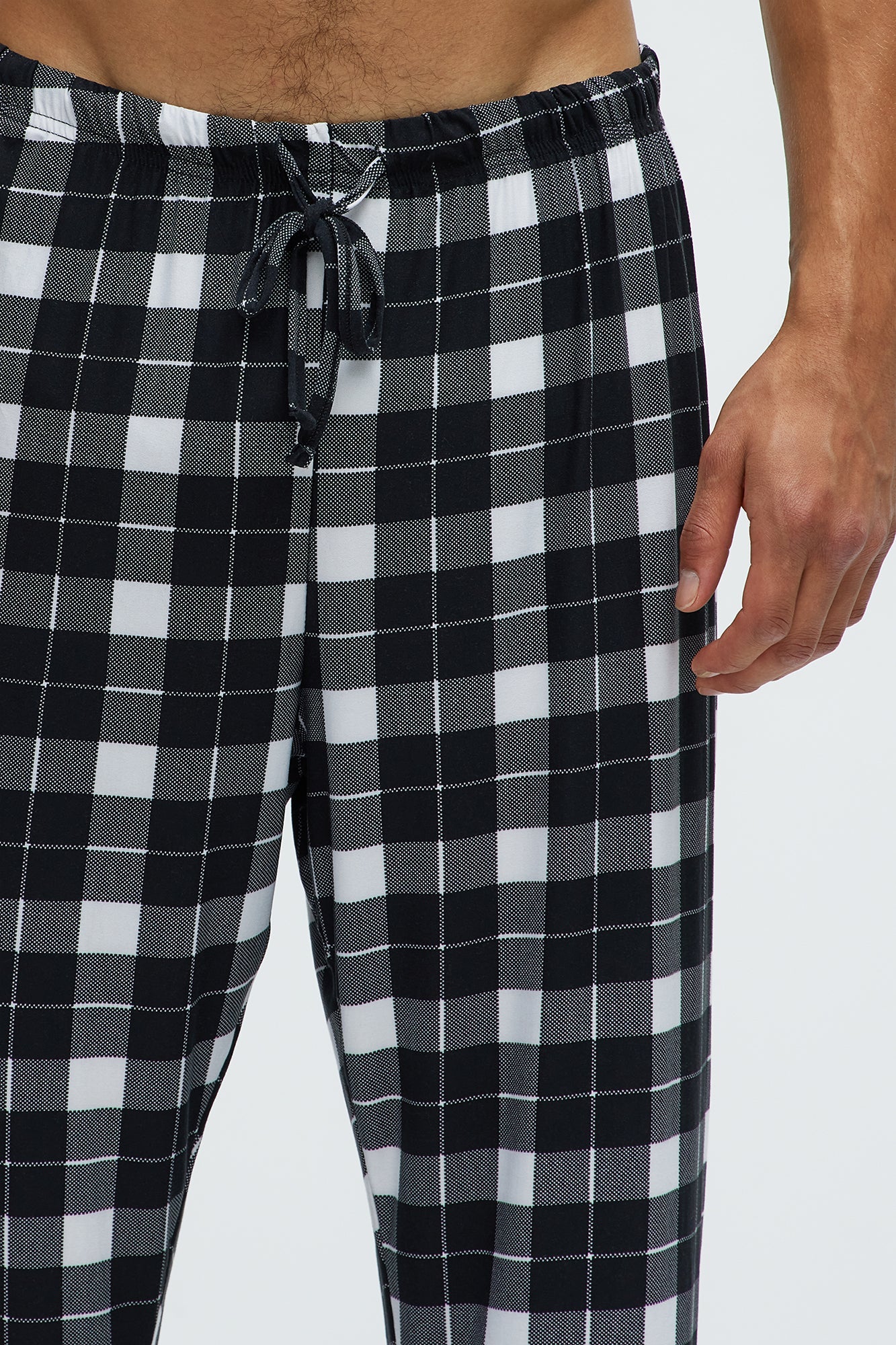 I'm With Naughty Christmas Holiday PJ Set - Black