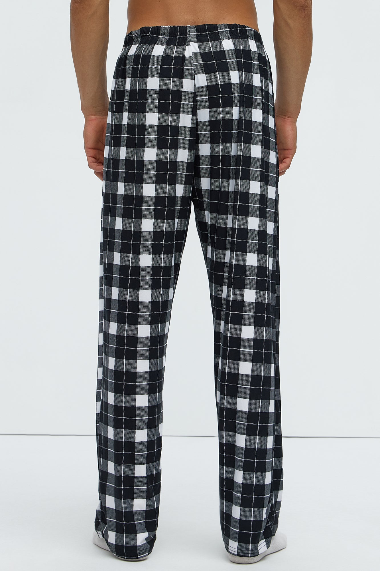 I'm With Naughty Christmas Holiday PJ Set - Black