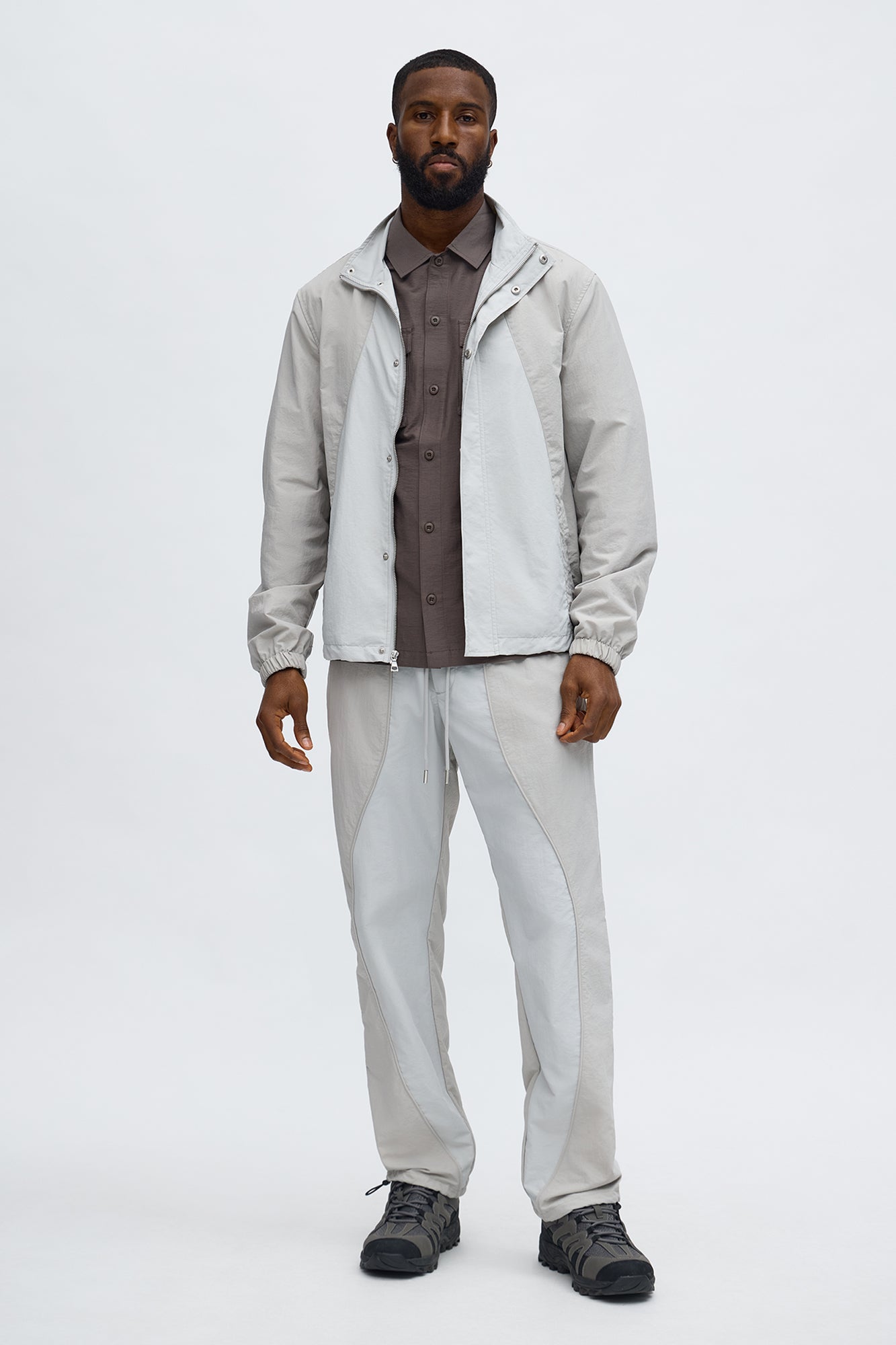 Big Waves Track Jacket - Grey