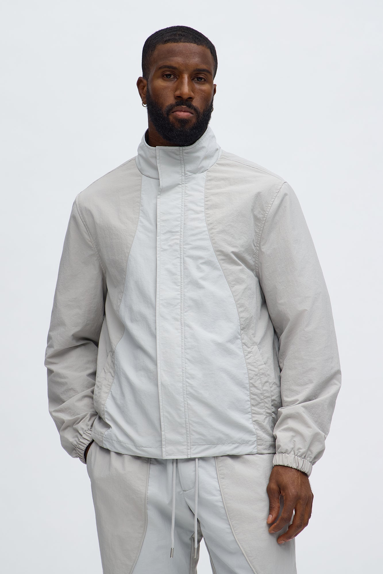 Big Waves Track Jacket - Grey