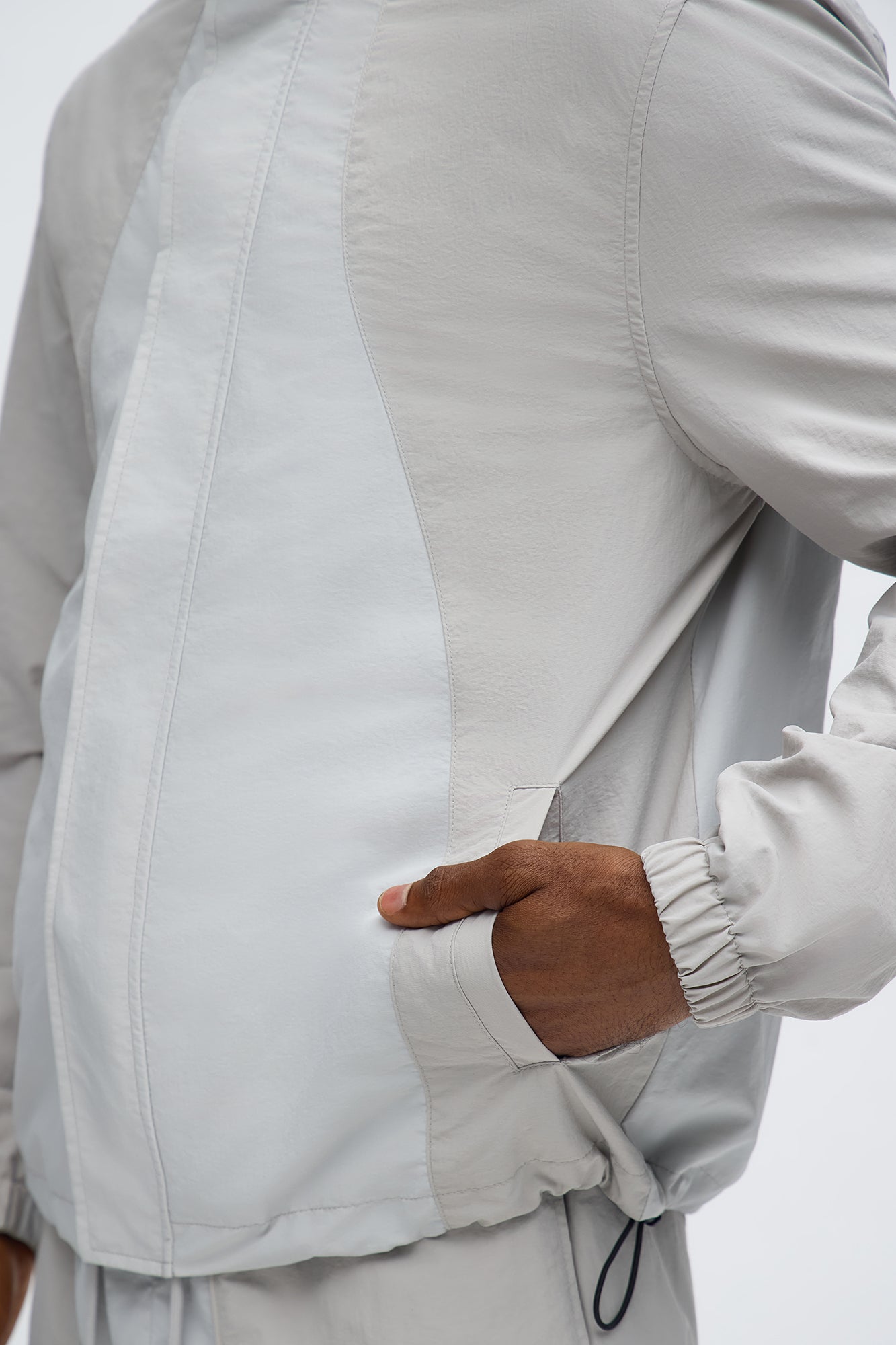 Big Waves Track Jacket - Grey