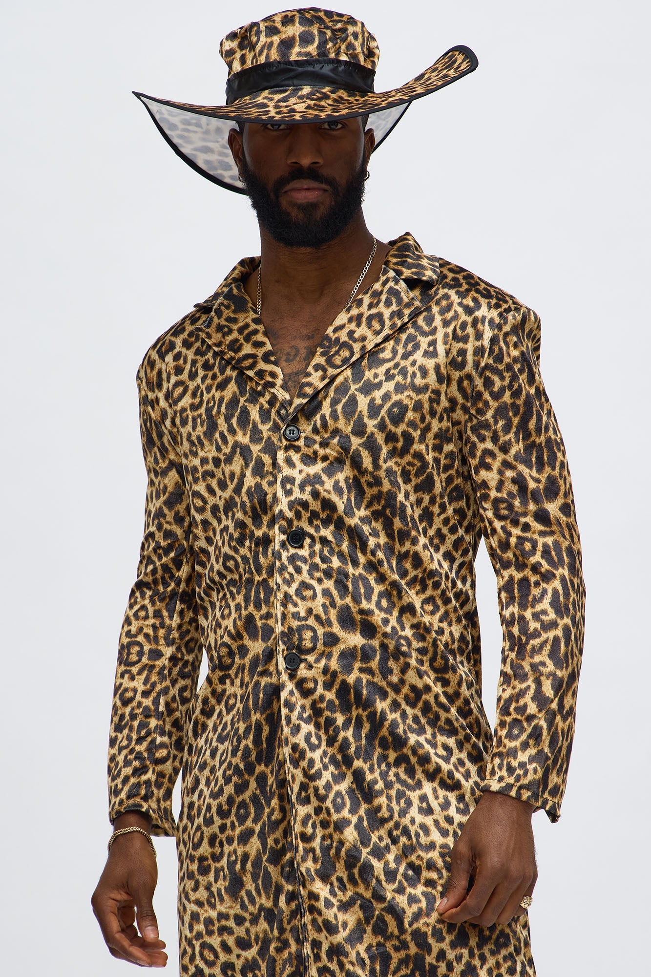 Big Daddy 2 Piece Halloween Costume - Multi Color