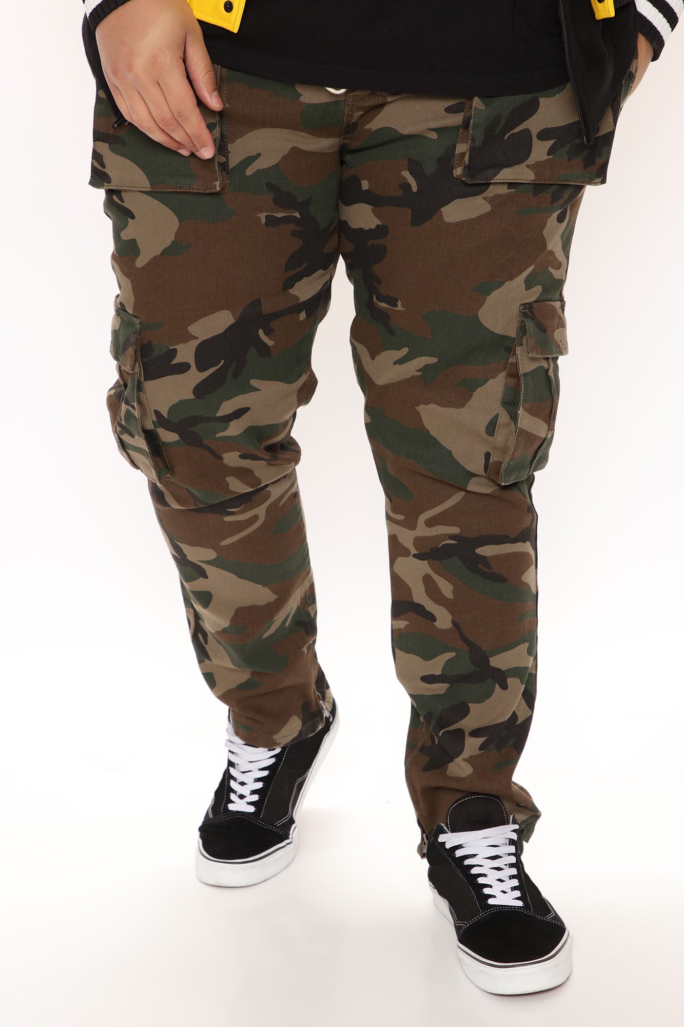 Hunter Slim Cargo Pants - Camouflage