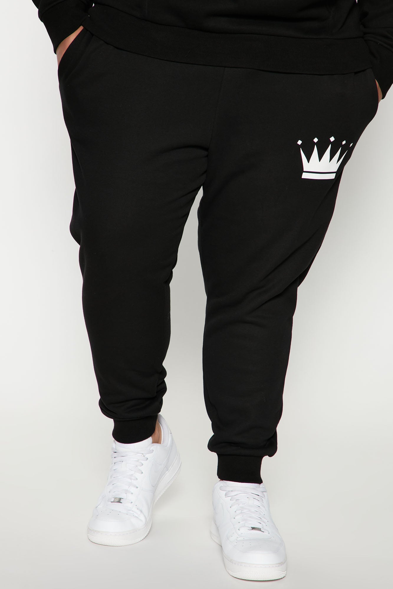 Family Goals King Jogger - Black