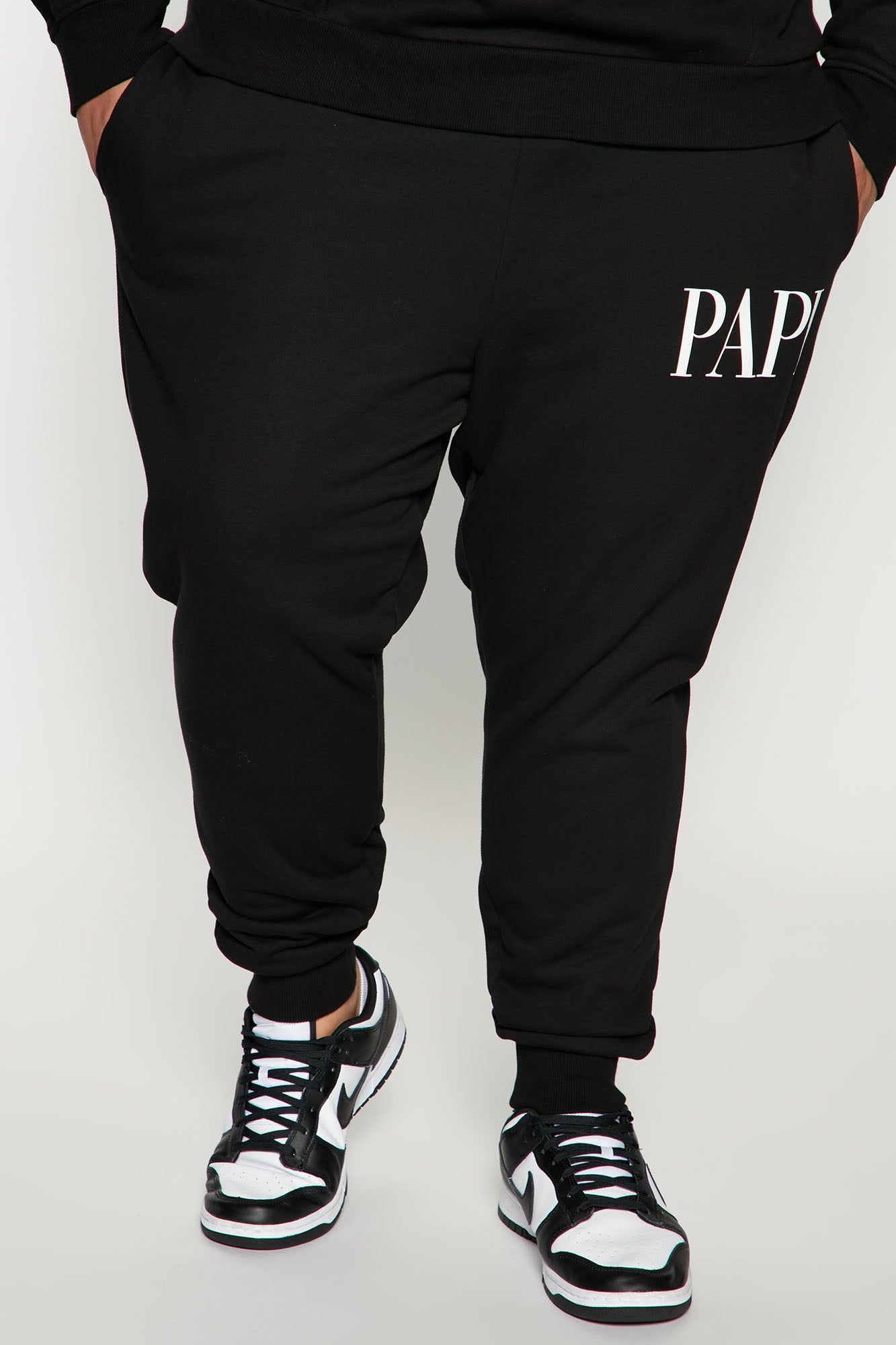Family Goals Papi Jogger - Black