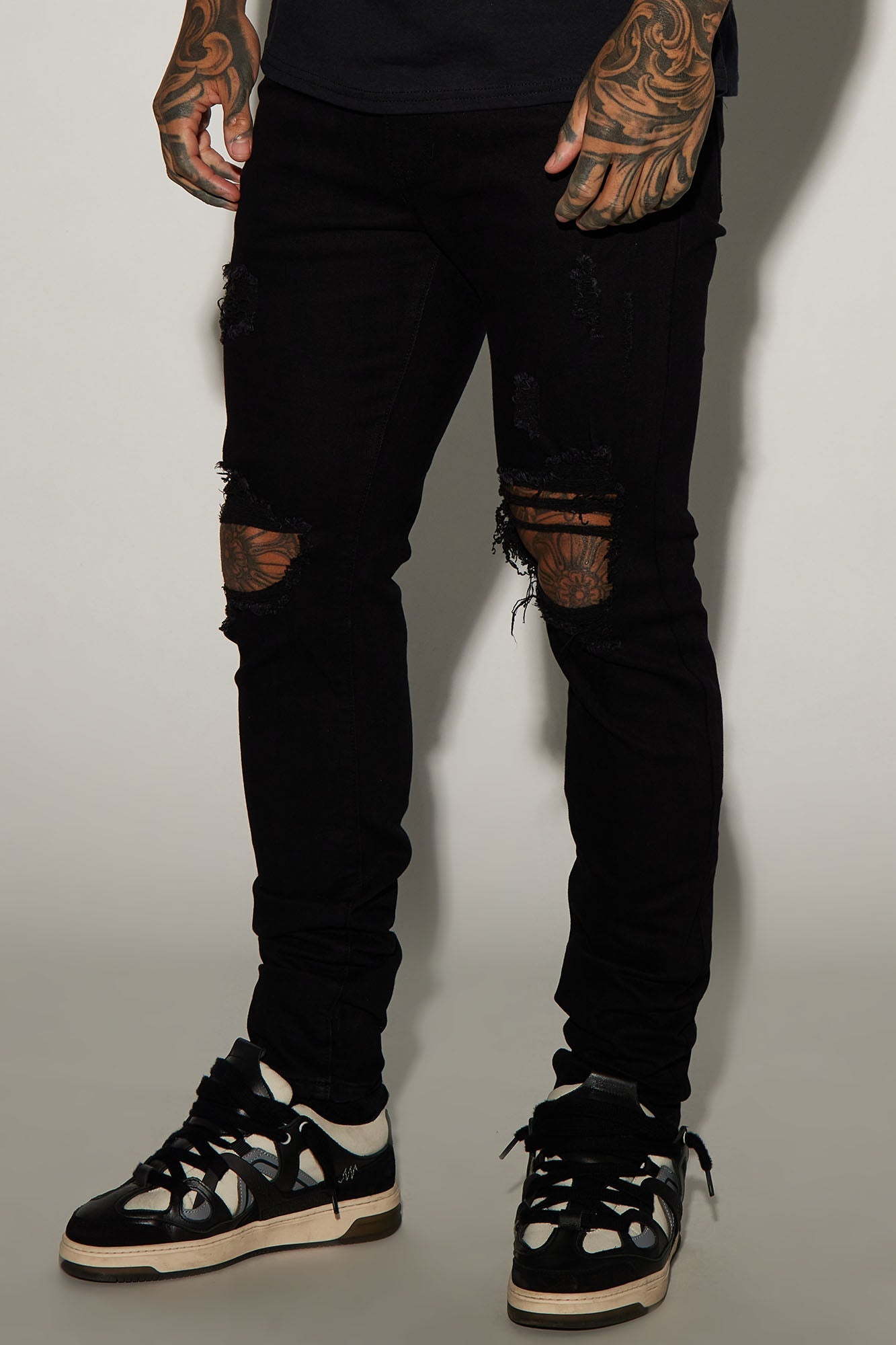 I Ain't Coming Home Skinny Jean - Black