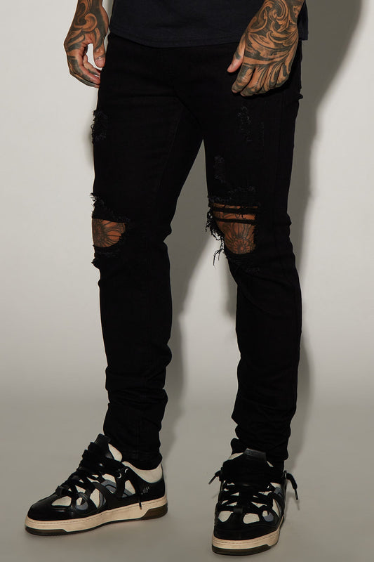 I Ain't Coming Home Skinny Jean - Black