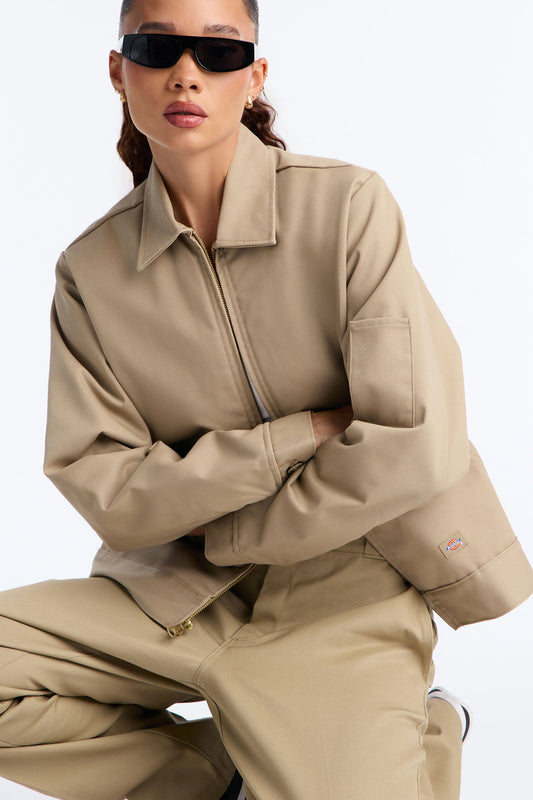 Dickies Original Zip Up Jacket - Khaki