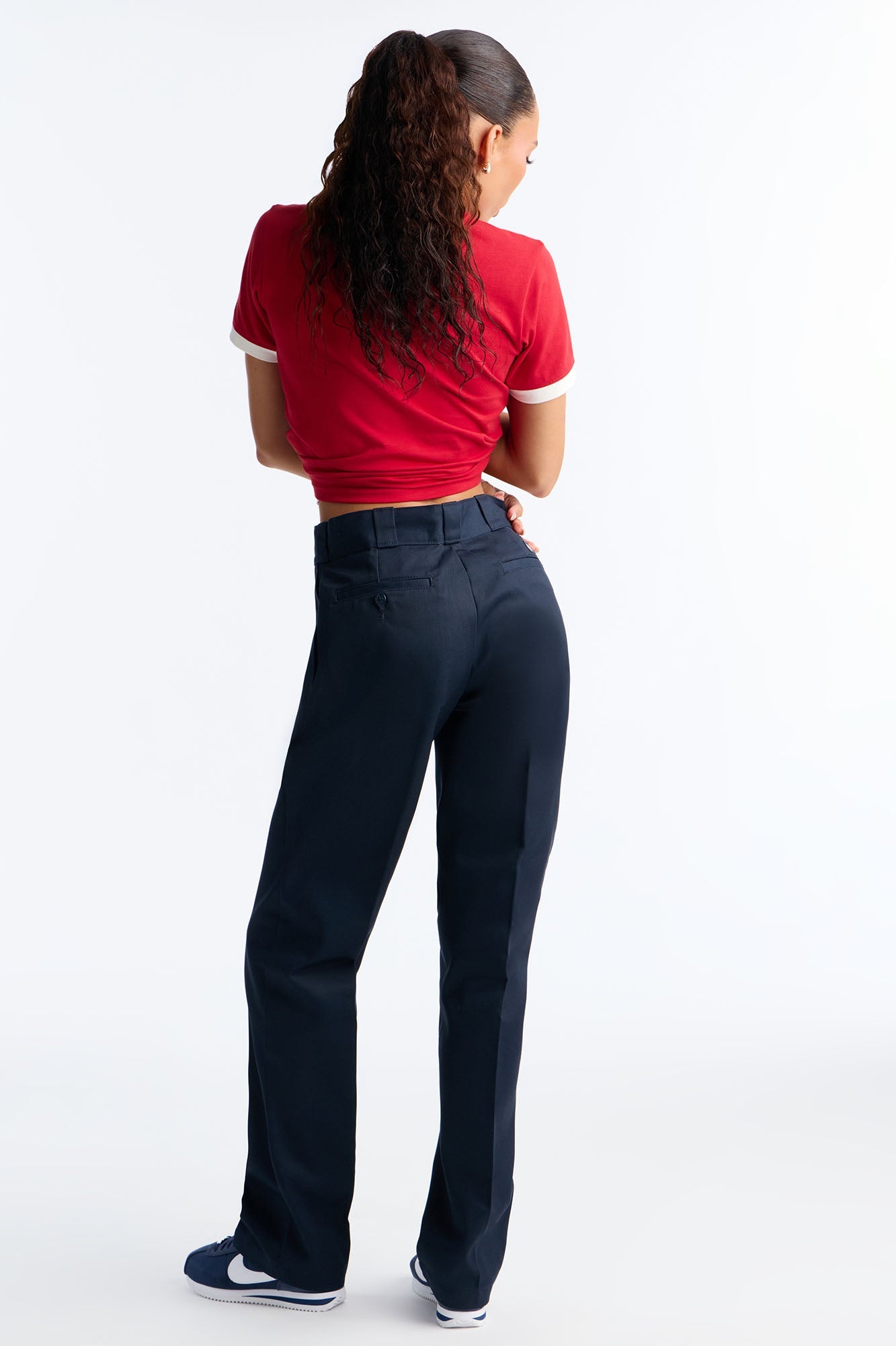 Dickies Short Sleeve Baby Tee - Red