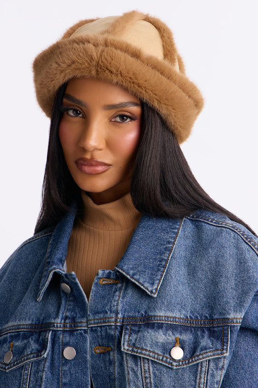 Snowing In The City Beanie - Nude/combo
