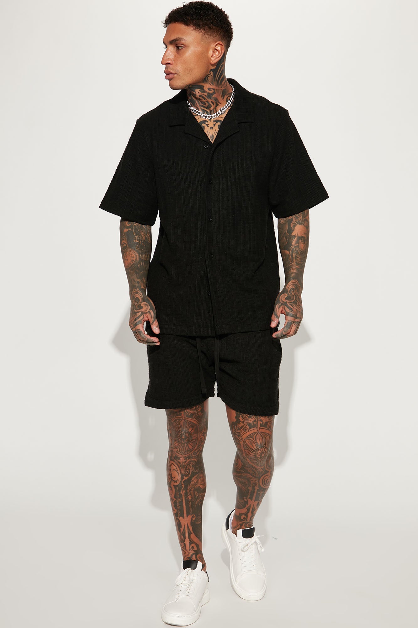 Dean Textured Short - Black