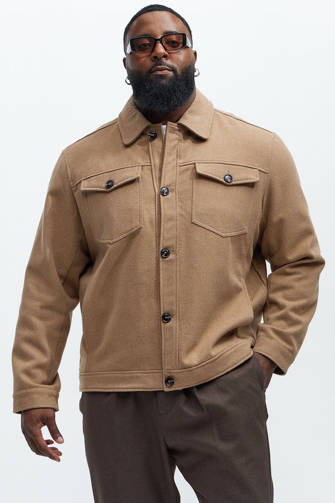 Austin Casual Jacket - Brown