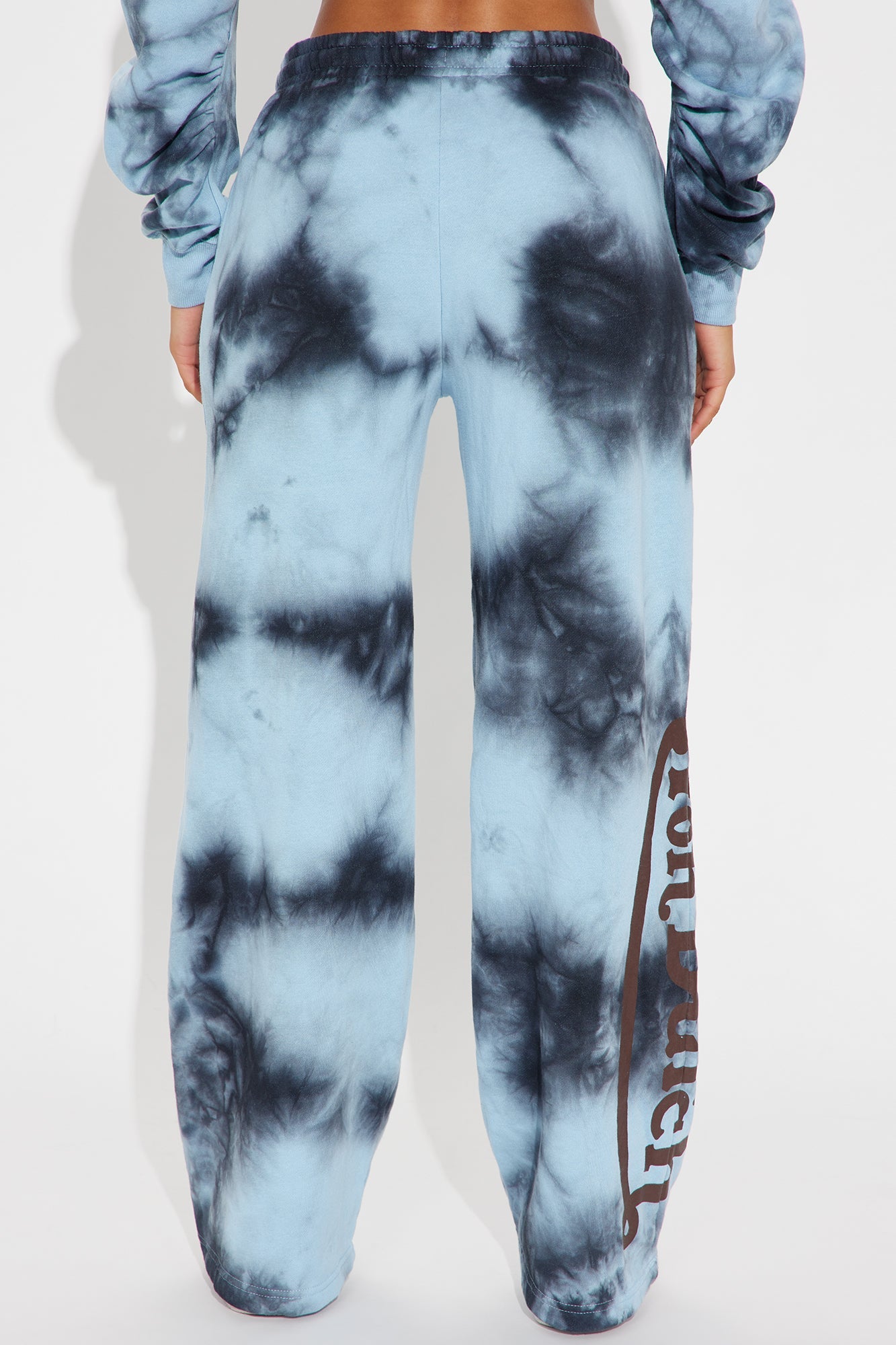 Von Dutch Mineral Washed Fleece Pants - Navy Wash