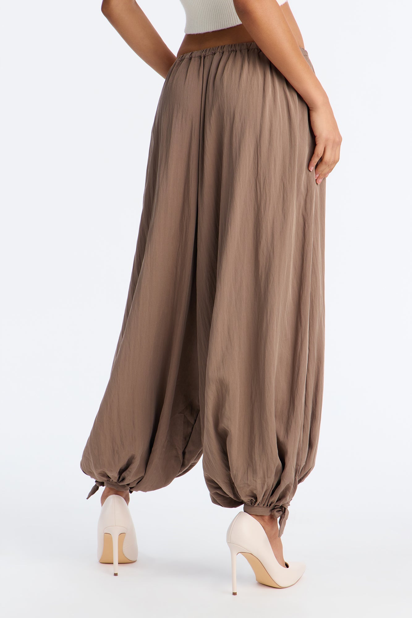 Boho Babe Balloon Pants 29″ - Olive