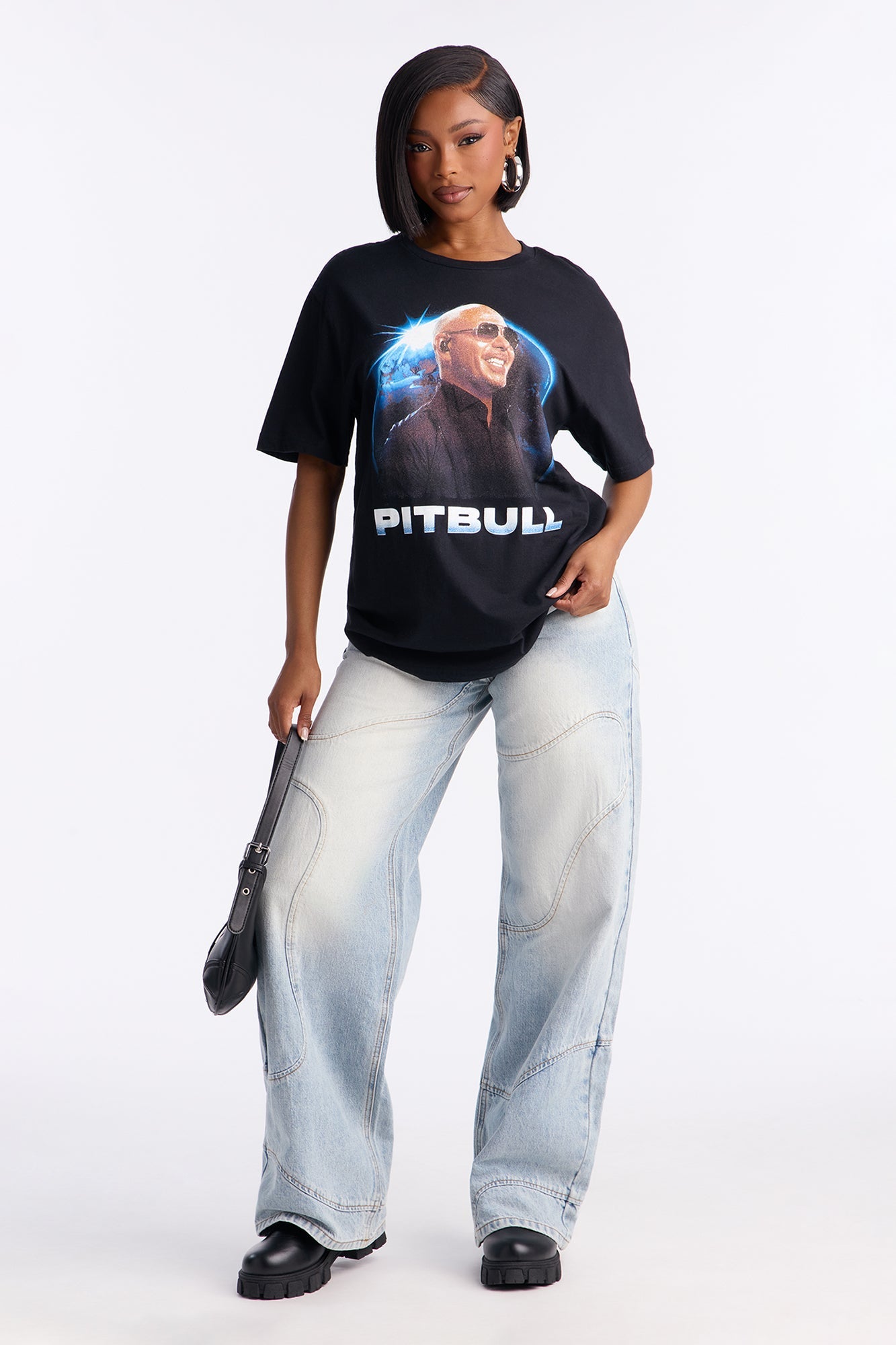 Pitbull Globe Tee - Black