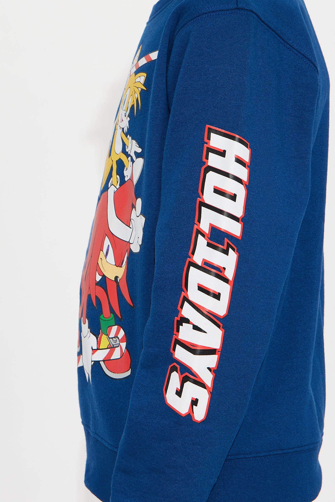 Mini Sonic And Friends Happy Holidays Jogger Pant Set - Navy