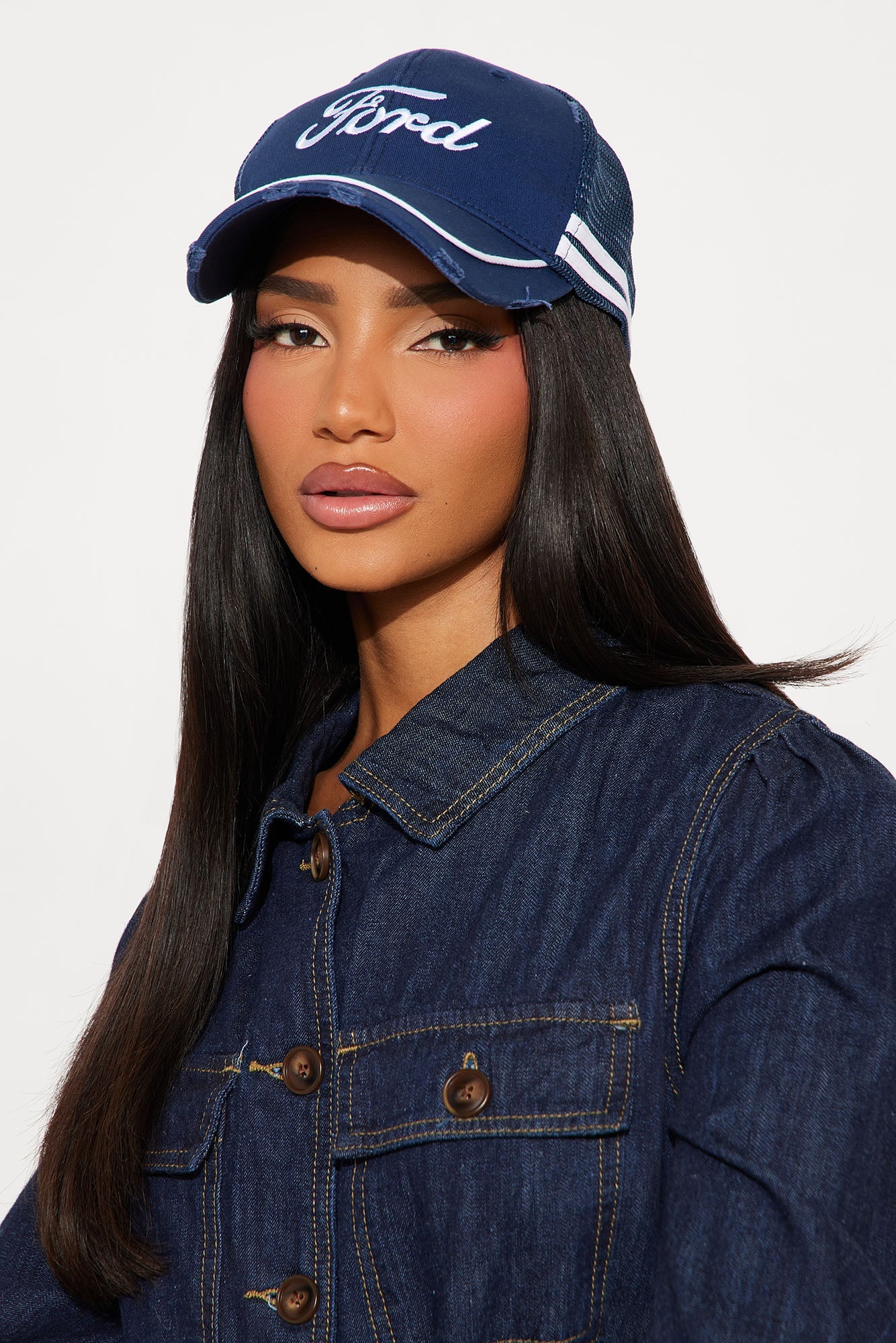 Ford Trucker Hat - Navy