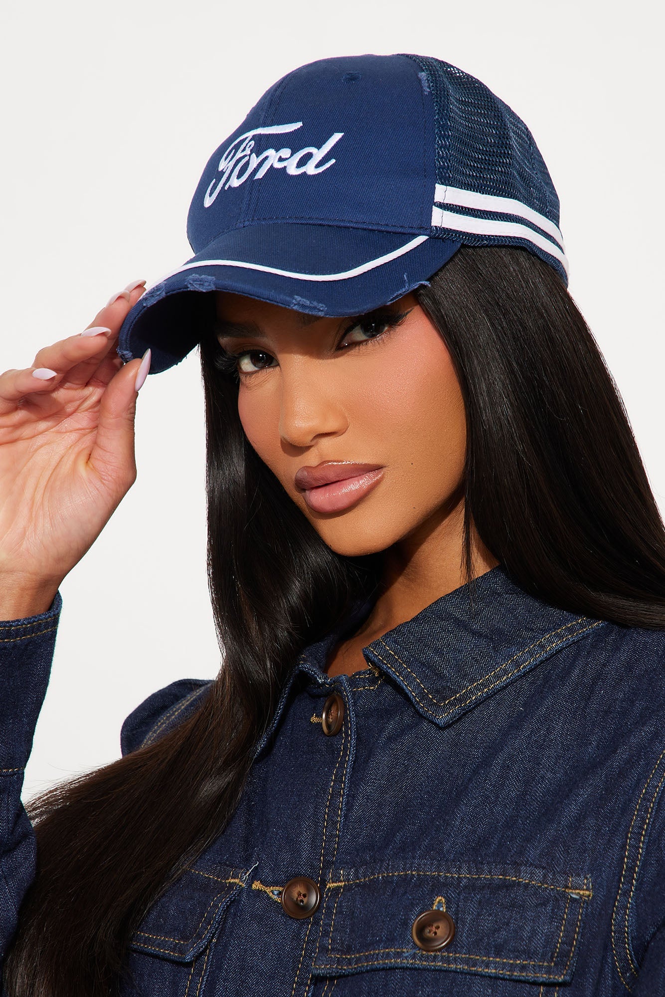 Ford Trucker Hat - Navy