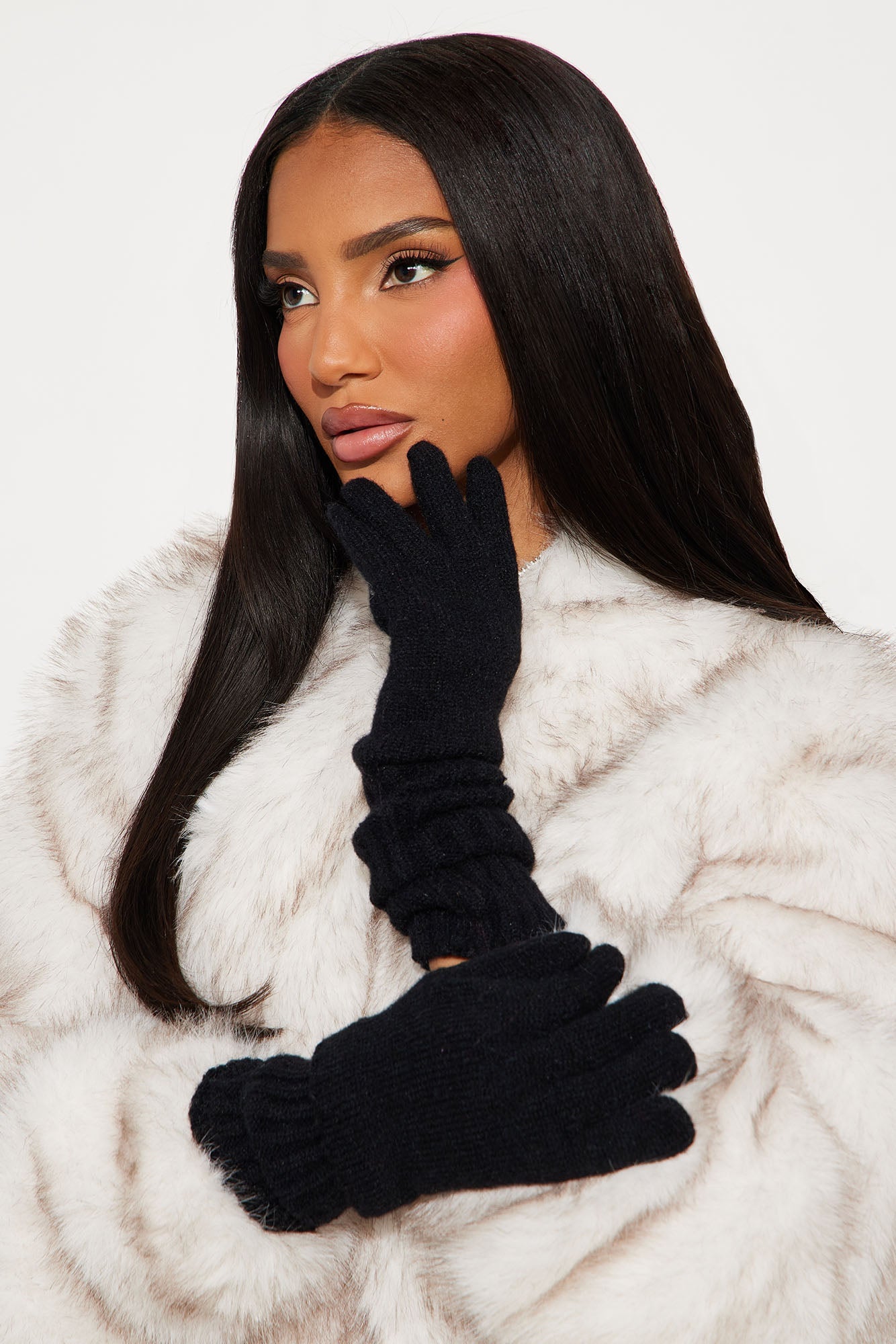 Scrunch It Up Gloves - Black