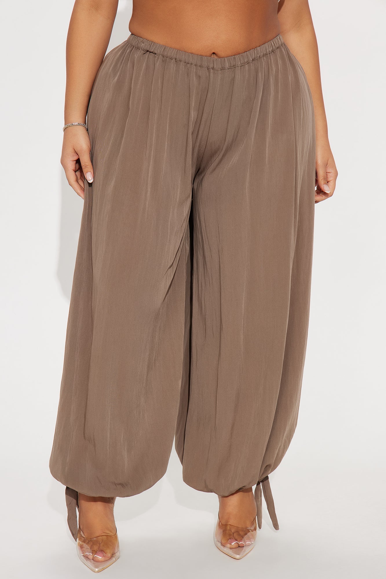 Boho Babe Balloon Pants 29″ - Olive