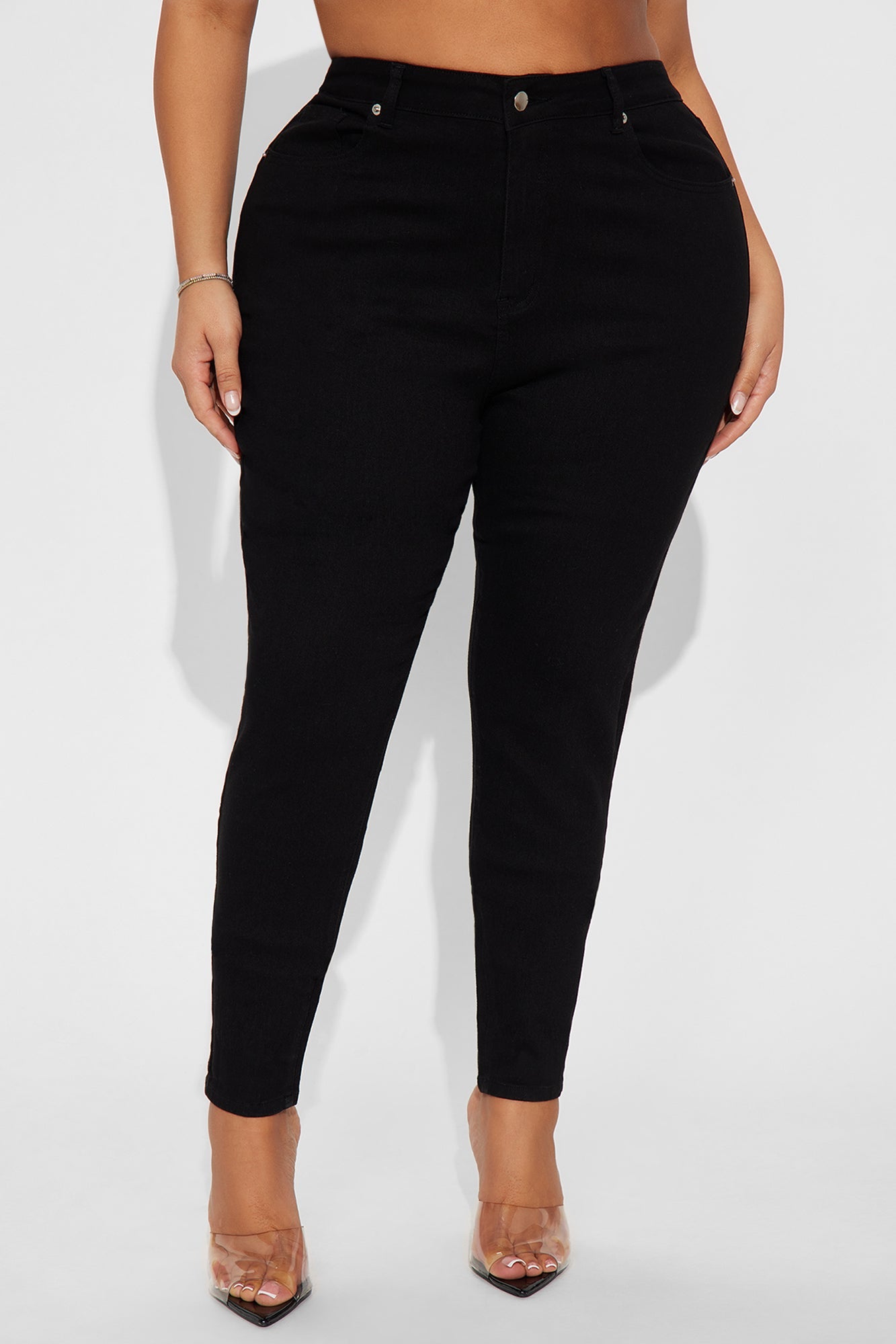 Decker Everyday High Rise Skinny Jeans - Black