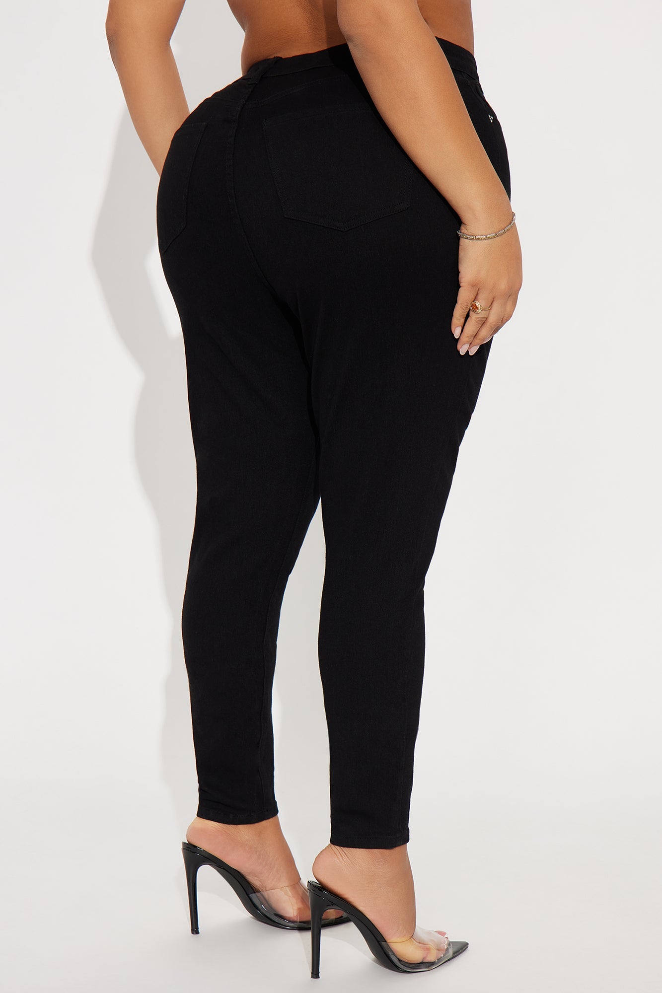 Decker Everyday High Rise Skinny Jeans - Black