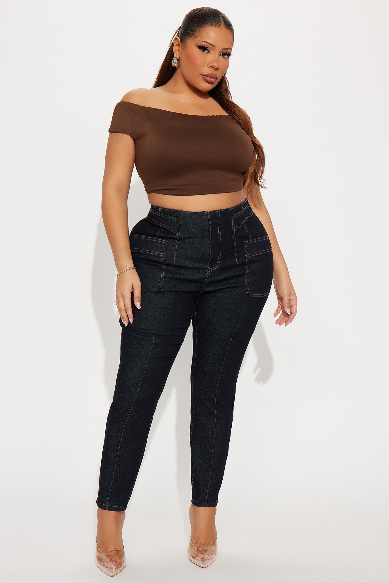 Melrose Stretch Skinny Jeans - Dark Denim