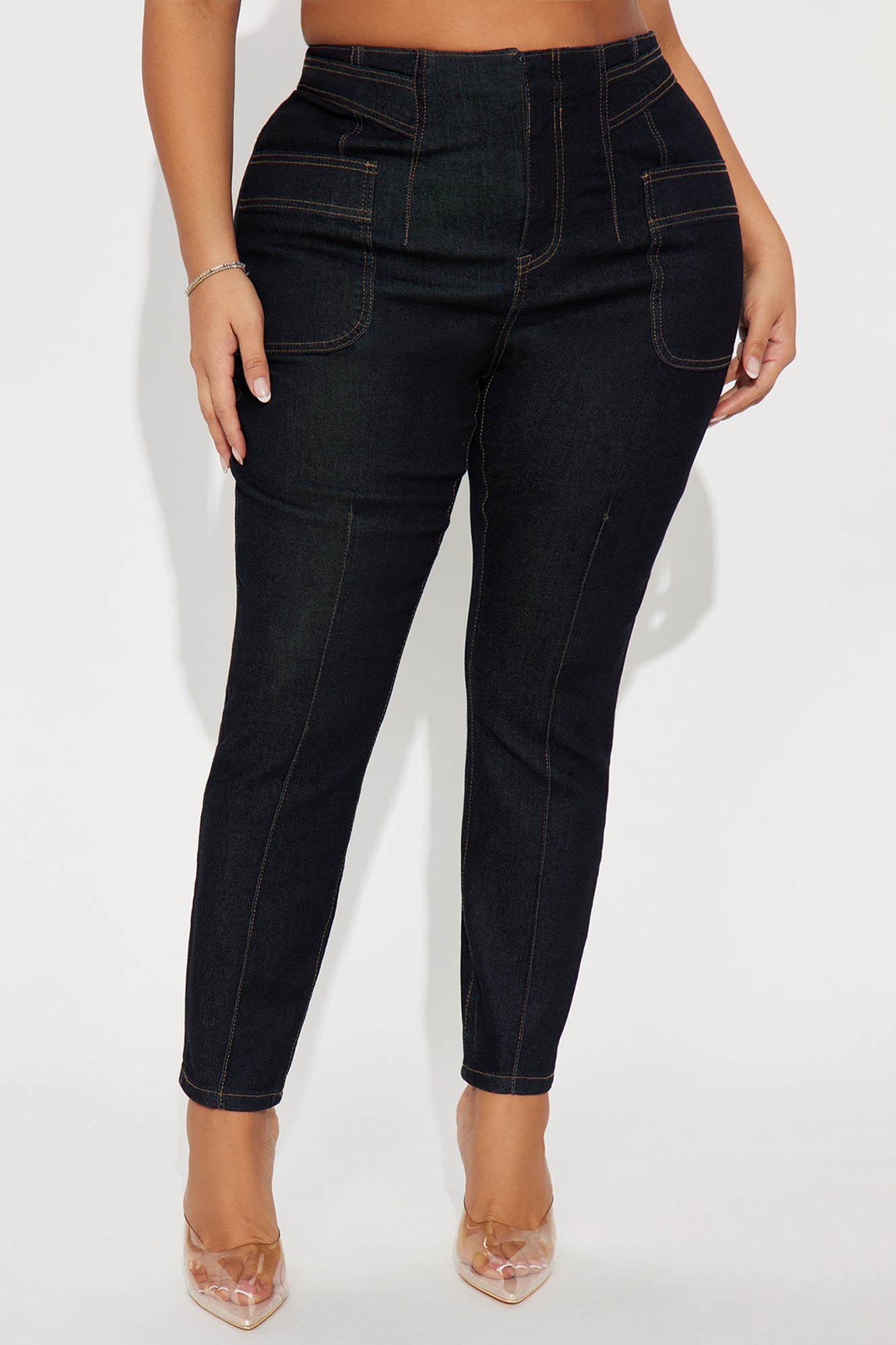 Melrose Stretch Skinny Jeans - Dark Denim