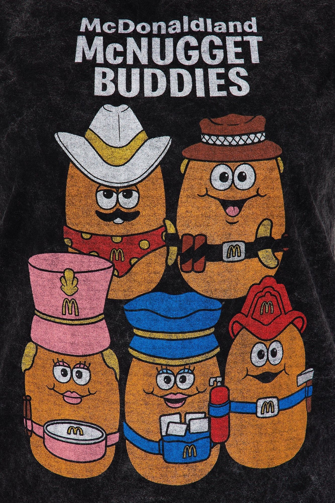 McDonald's McNugget Buddies Washed Tee - Black