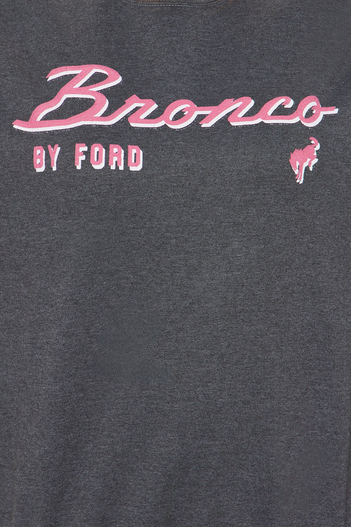 Ford Bronco Pull Over Crew Neck Sweatshirt - Black