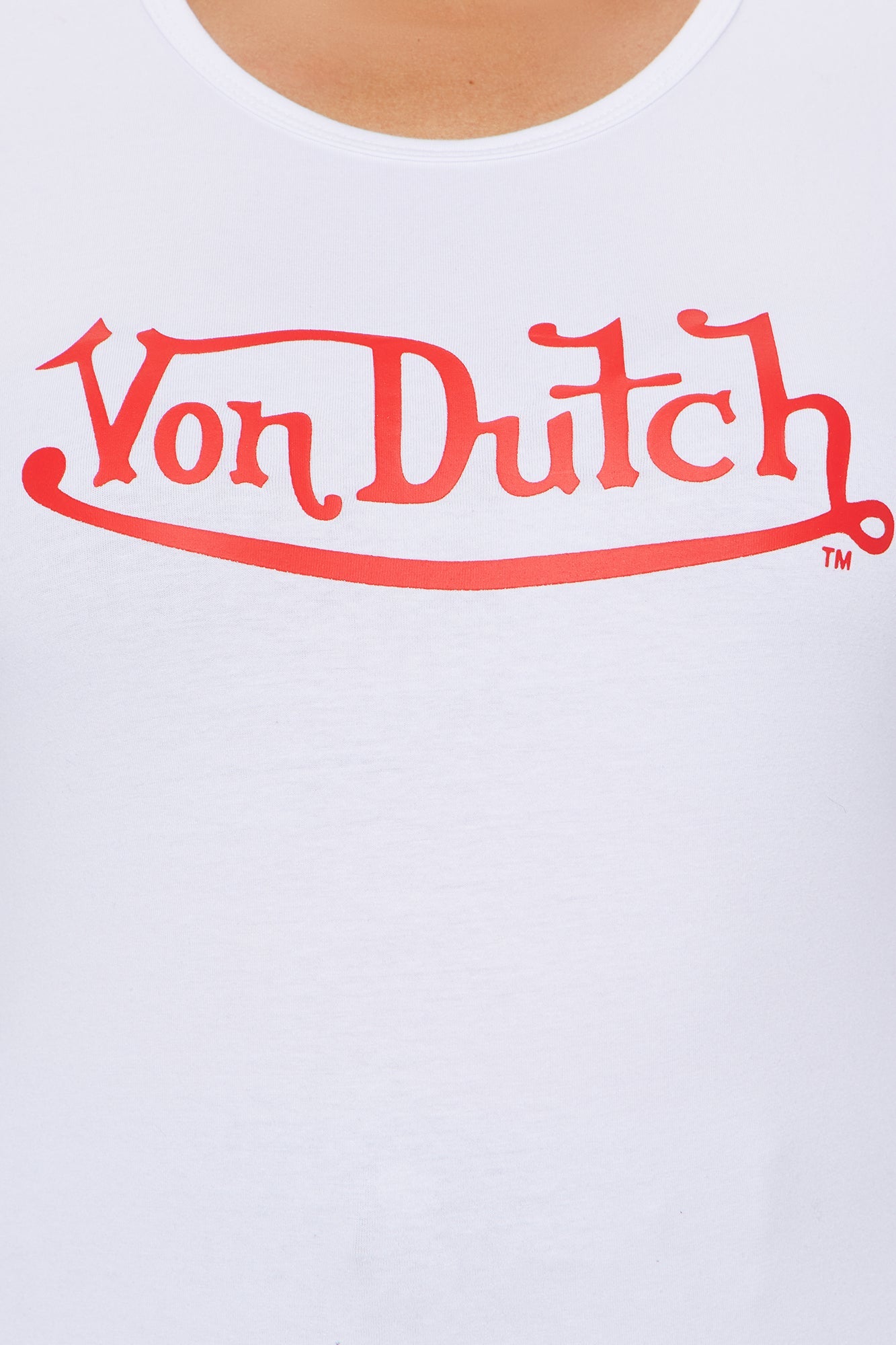 Von Dutch Long Sleeve Baby Tee - White