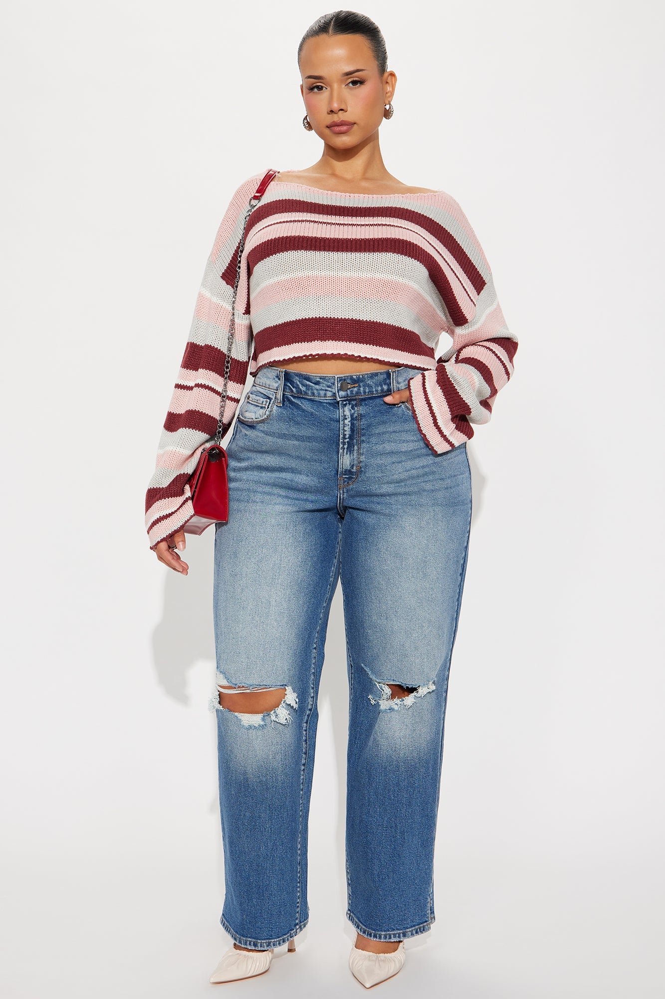 So Typical Color Block Bolero Sweater - Multi Color